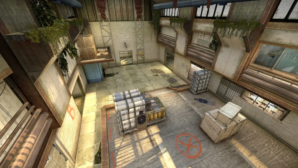 bombsite B cache cs2 nowa mapa