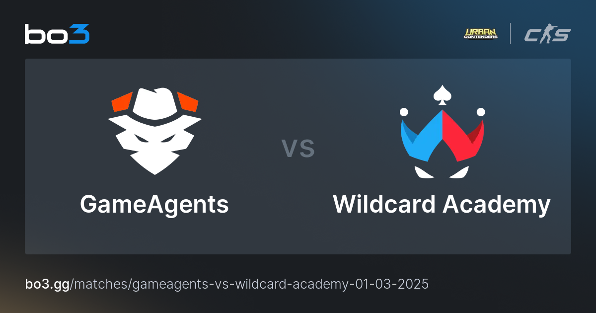 gameagents wildcard academy finał bo3 final cs2